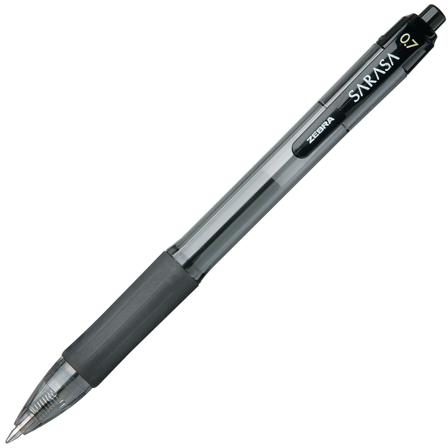 Zebra Sarasa Retractable Gel Pen Black Medium Mm Grand Toy