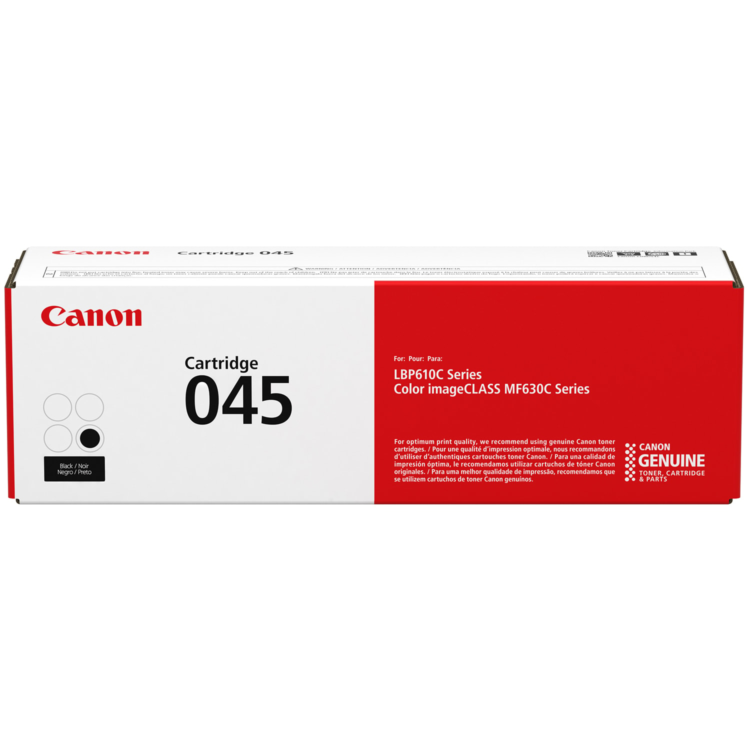 Canon 045 ImageCLASS Black Standard Yield Toner Cartridge 1242C001