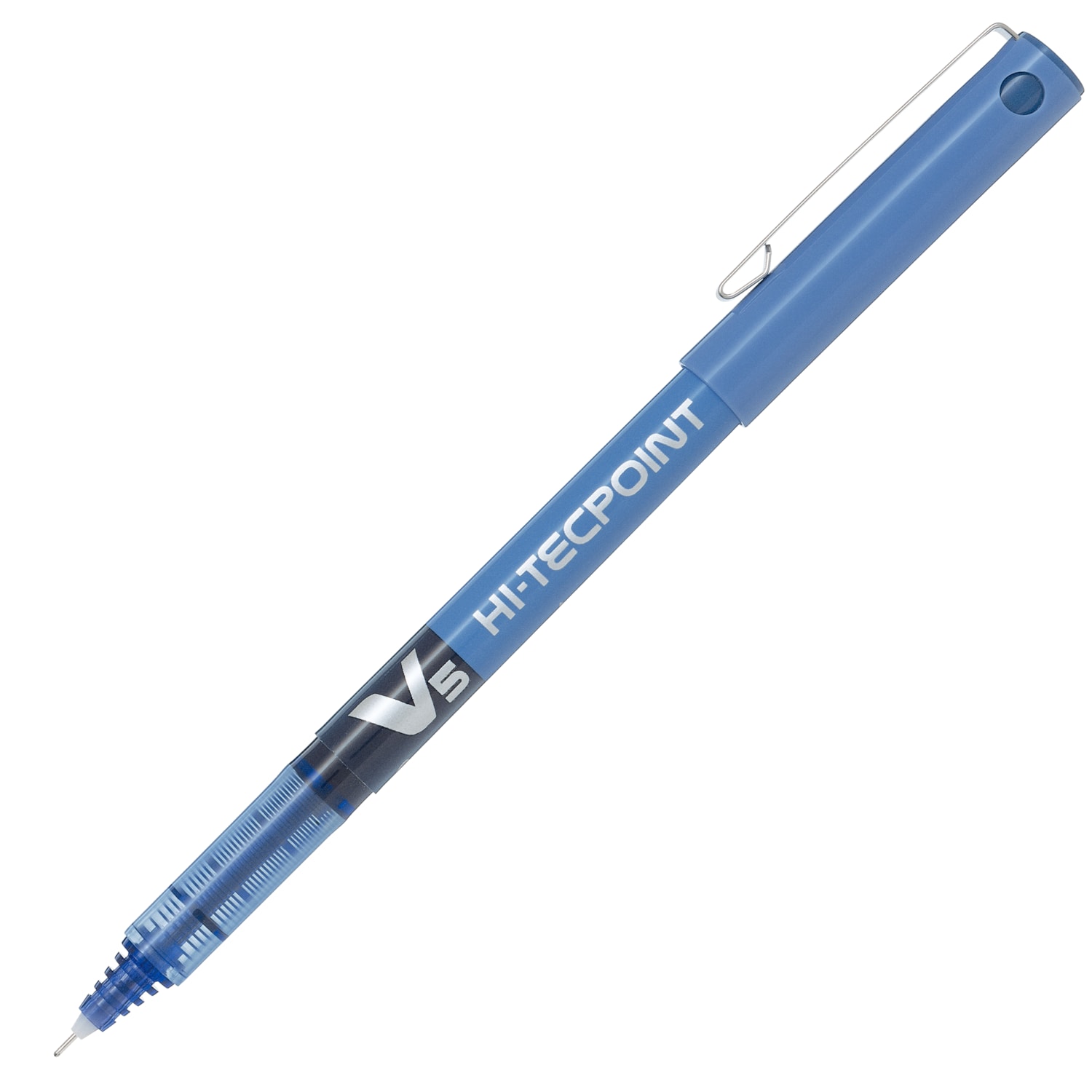 Pilot Hi Tecpoint V5 Rollerball Pens Blue Extra Fine 0 5 Mm Box Of