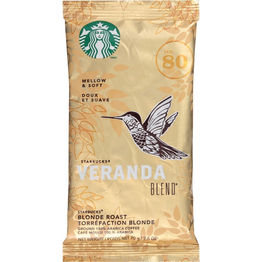 Starbucks Premium Blonde Roast Single Pot Ground Coffee Portion Pack