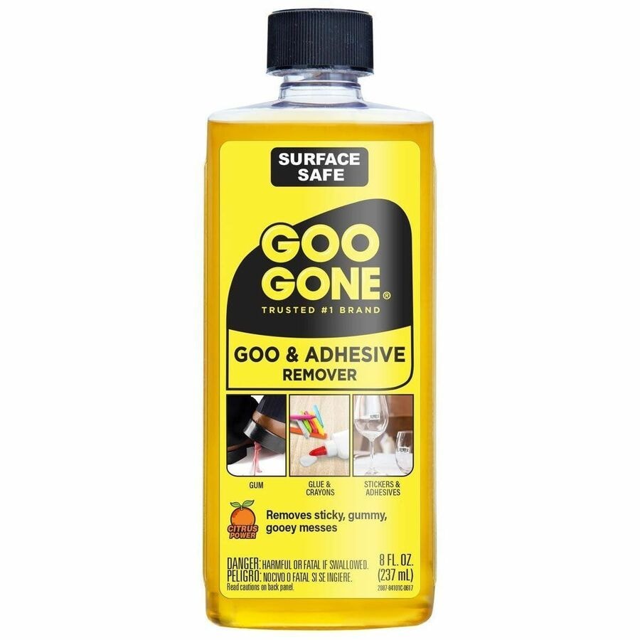 Nettoyant De Surface Goo Gone Pour Polyvalents 8 Oz Liq 0 3 Quart