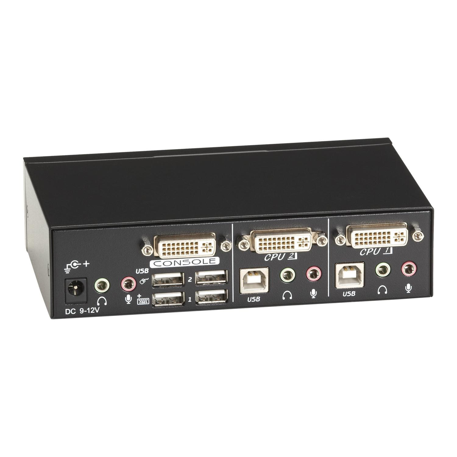 Black Box ServSwitch DT KVM Switch 2 Ports Grand Toy