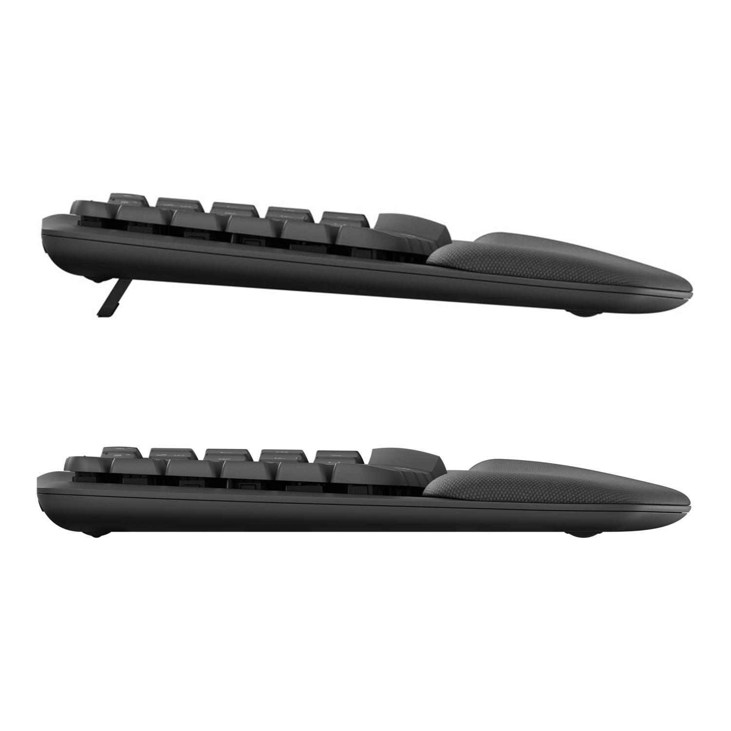 Logitech Ergo Series Wave Keys For Business Wireless Ergonomic