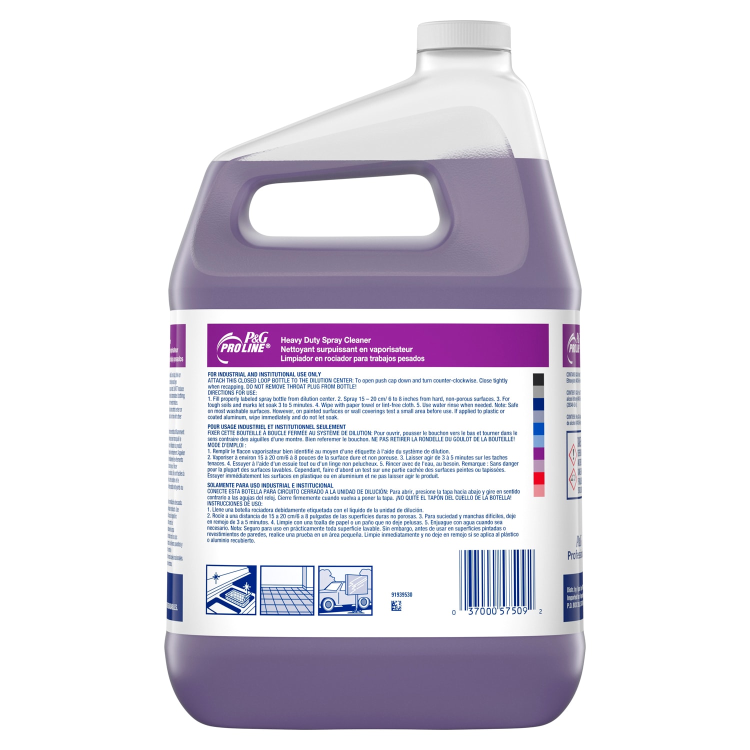 P&G Pro Line Heavy Duty Spray Cleaner, Concentrate Closed Loop, 3.78 L