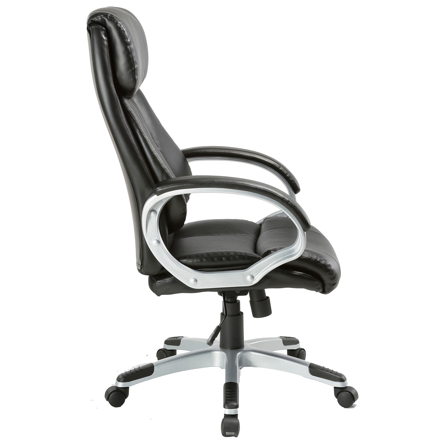 TygerClaw HighBack Executive Chair, Black Grand & Toy