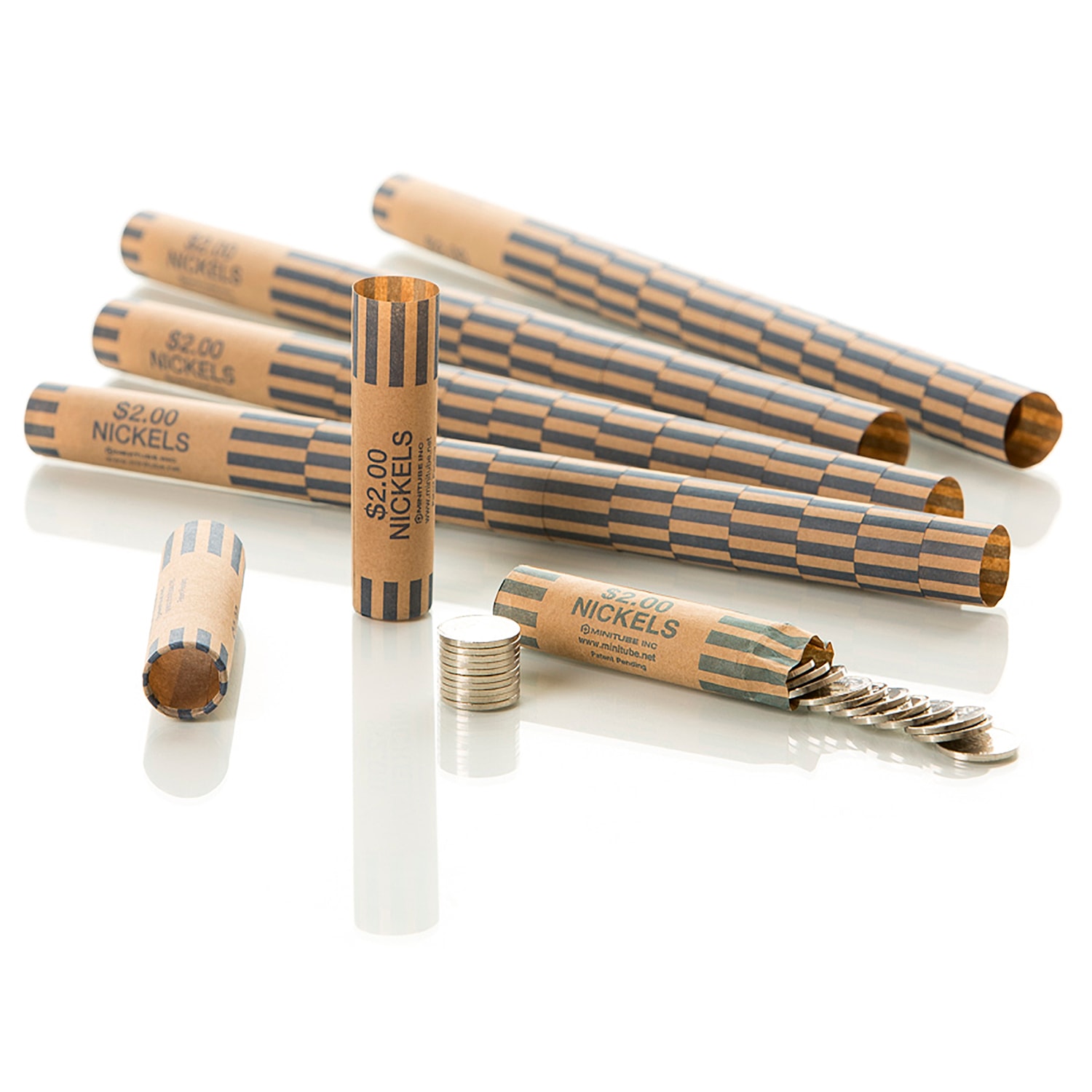 Rouleaux de pièces Royal Sovereign, 0,05 , emb. de 112 Grand & Toy