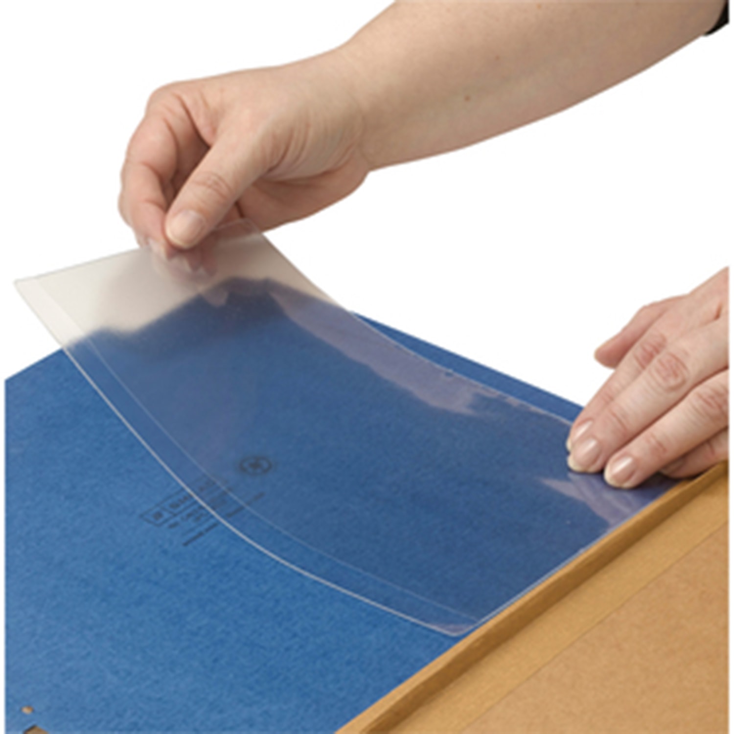 Smead SelfAdhesive Poly Pockets, Clear, 9" x 5 9/16", 100/BX Grand & Toy