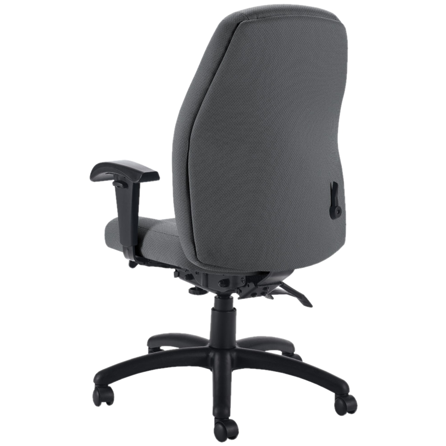 Global Echo MidBack MultiTilter Chair, Ironwork Grey, Terrace Fabric