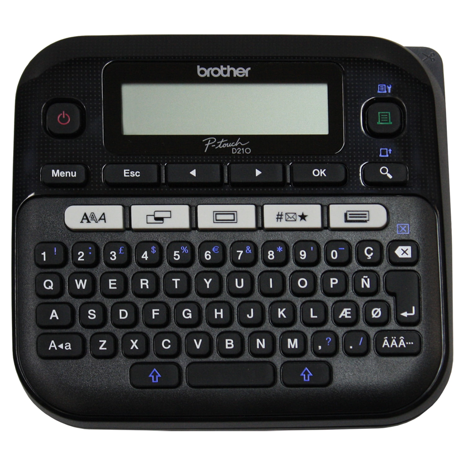Brother PTD210BK Label Maker Grand & Toy