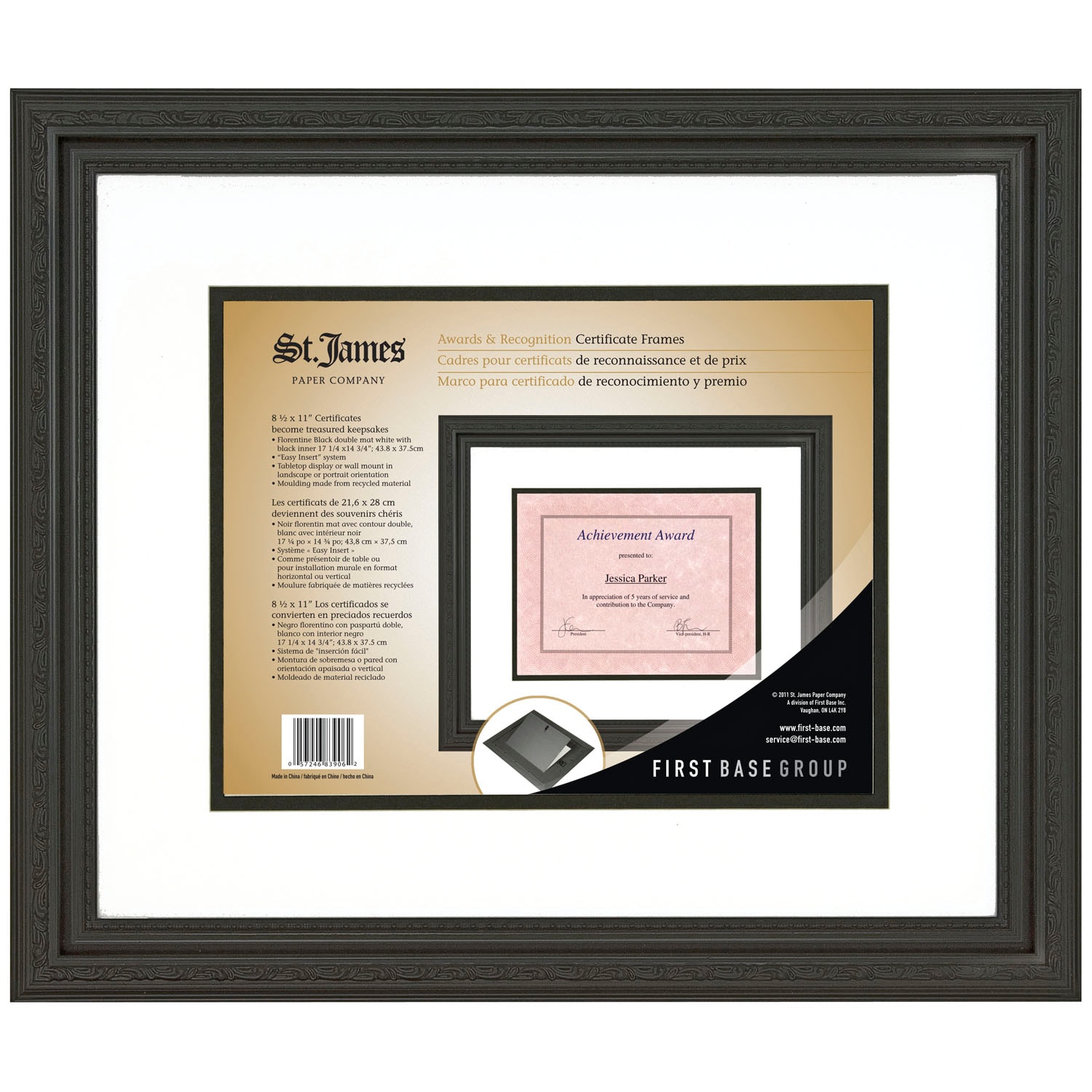 St. James Certificate Frame | Grand & Toy