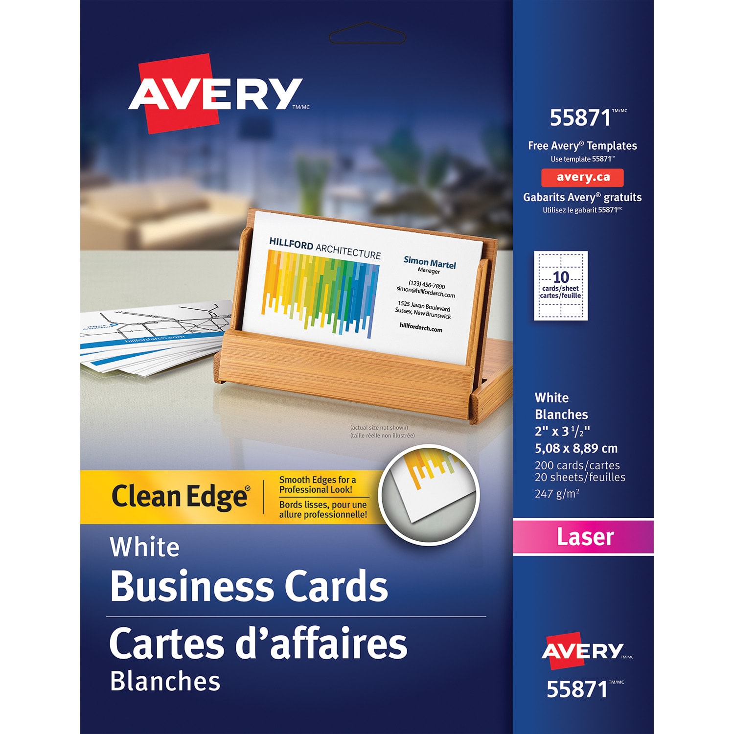 Avery Printable Business Cards