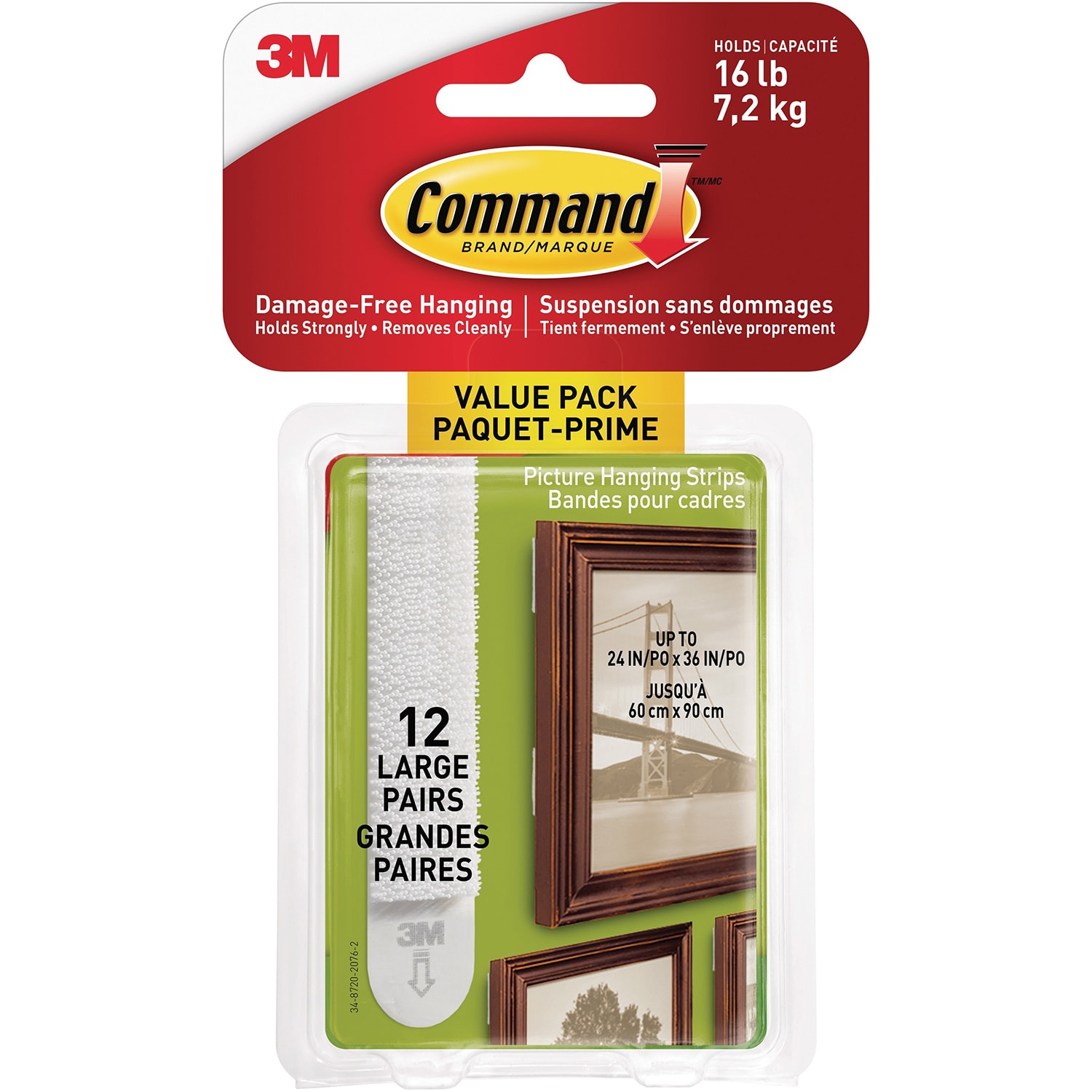Command Picture and Frame Hanging Strips Grand & Toy