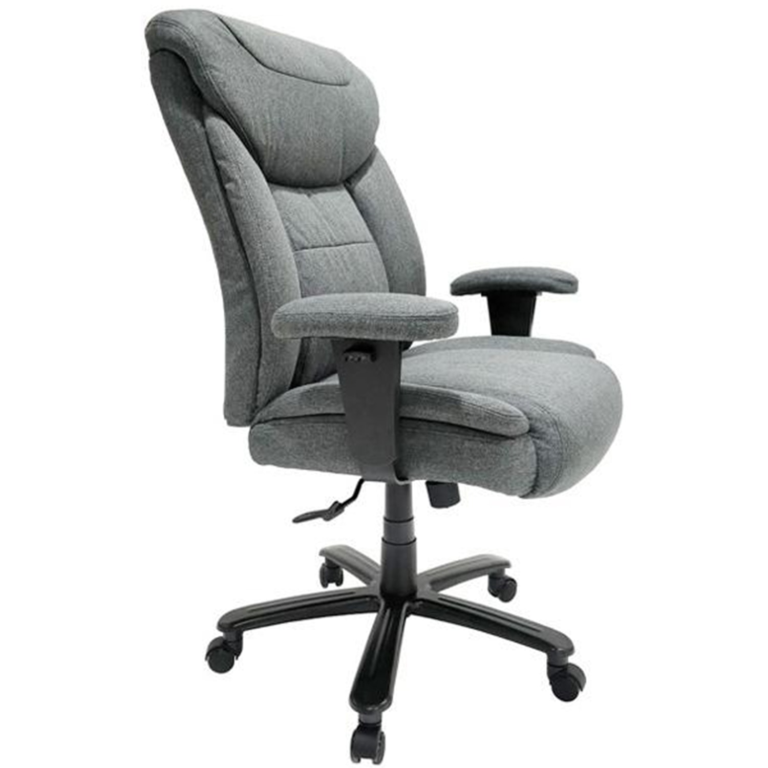 TygerClaw Big and Tall Executive Chair, Grey Grand & Toy