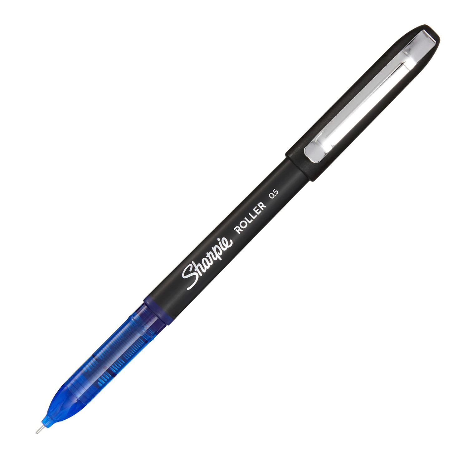 Sharpie Rollerball Pens, Blue, Needle 0.5 mm, 4/PK Grand & Toy