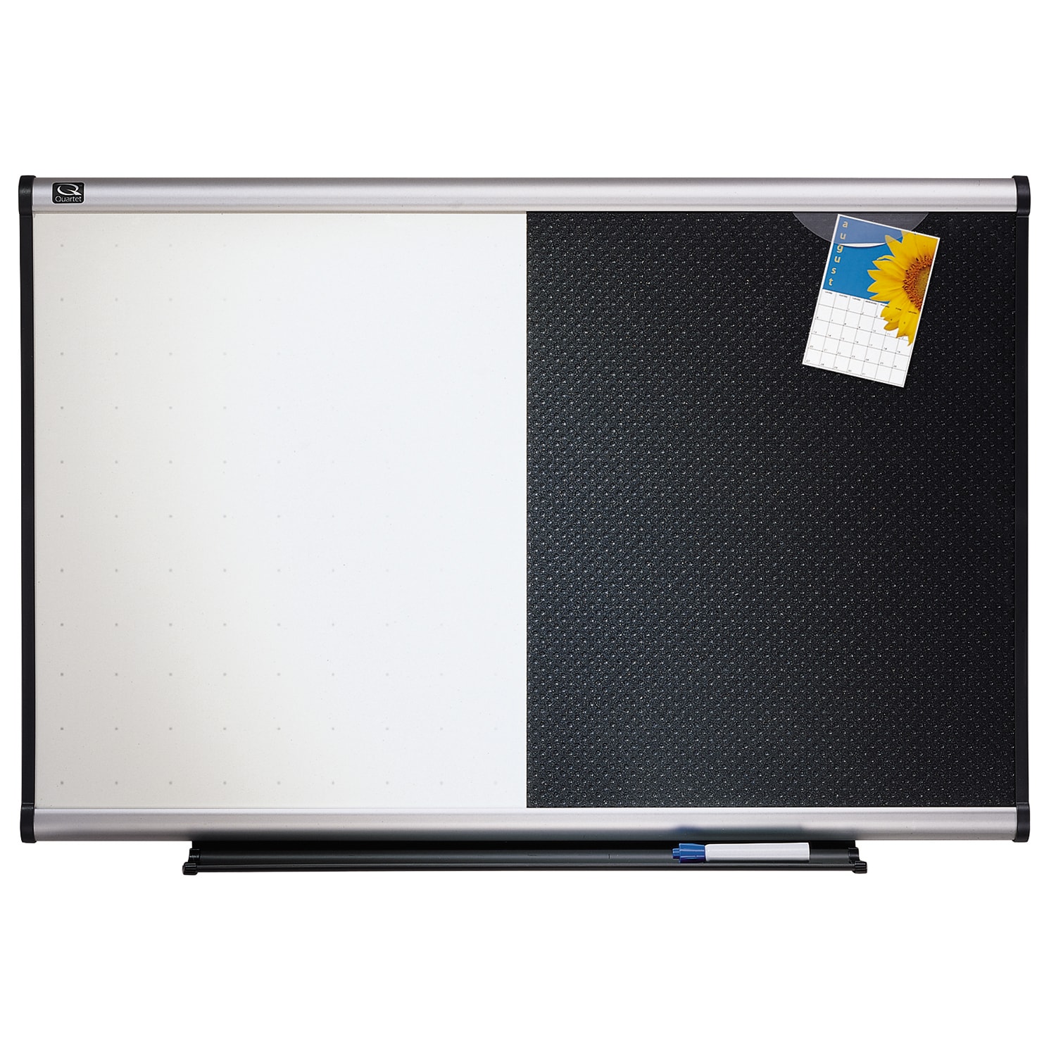 Quartet® Prestige Combination Board with Aluminum Frame Grand & Toy