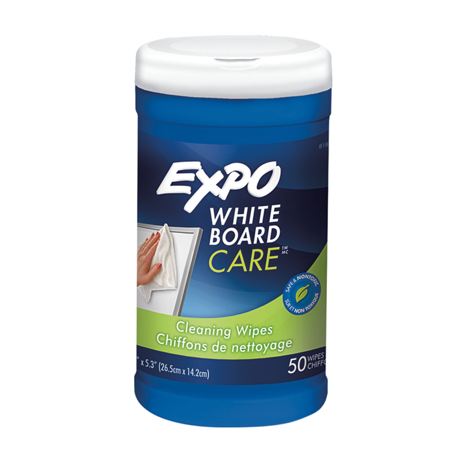 Expo NonToxic Whiteboard Cleaning Wipes, 50/PK Grand & Toy