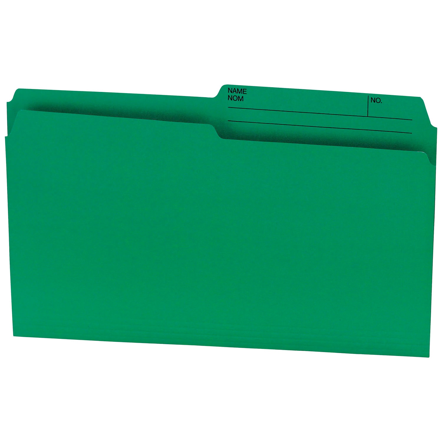 Hilroy File Folders, Green, Legal Size, 100/BX Grand & Toy