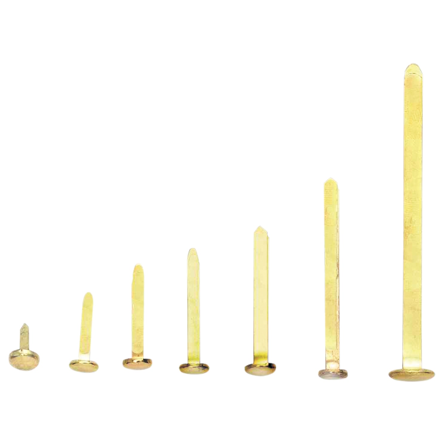 Westcott Brass Paper Fasteners, 2", 50/BX Grand & Toy