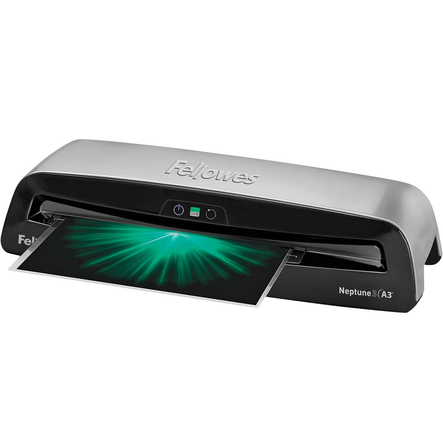 Fellowes Neptune3 125 AutoSense Laminator with Pouch Starter Kit
