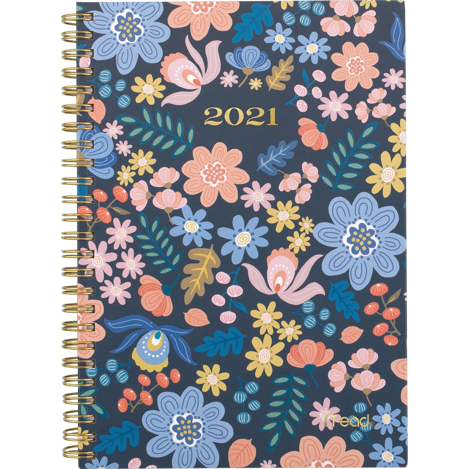 Mead caprice 15 month weekly monthly planner 8 1 2 x 5 1 2 navy