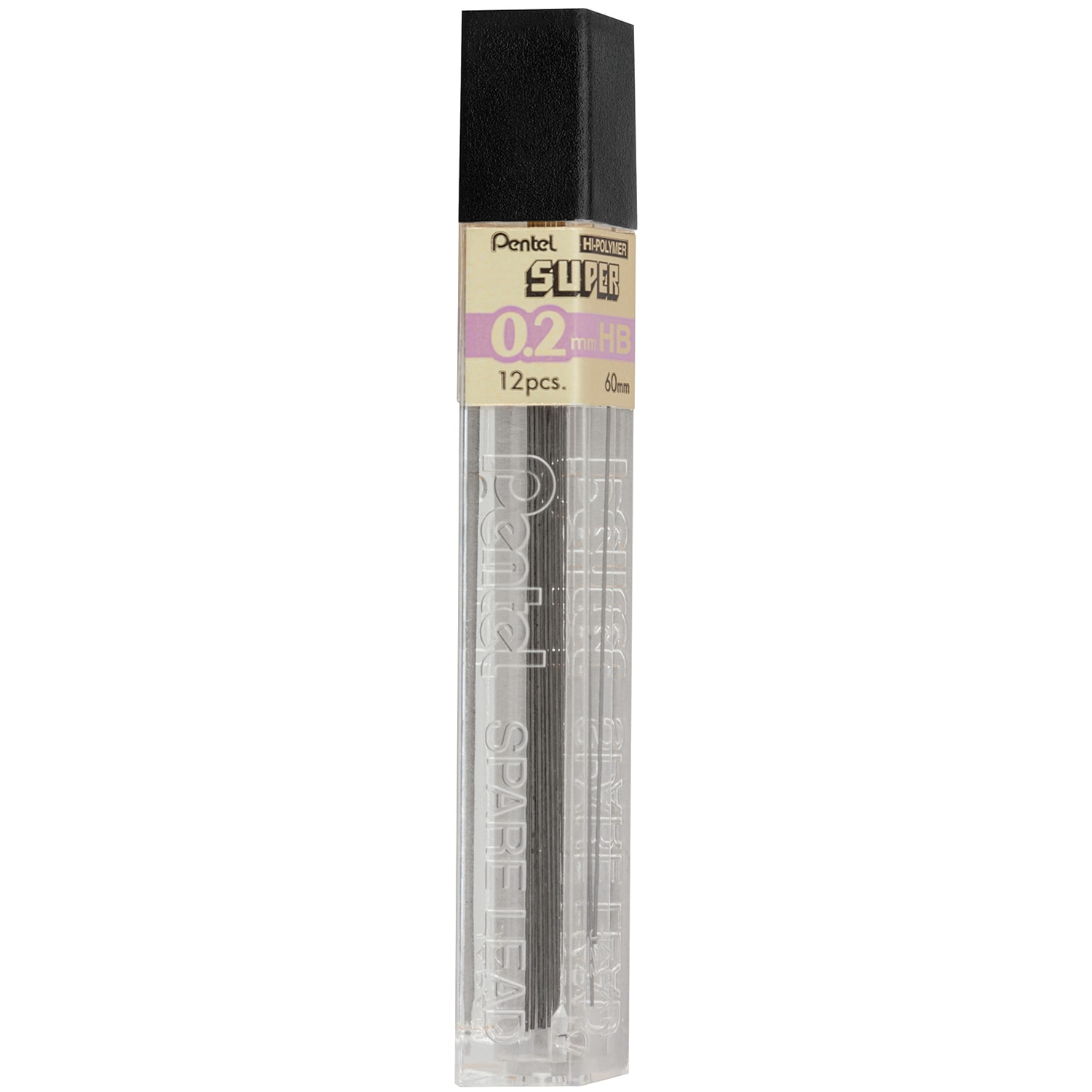 Pentel Super Hi-Polymer Lead, 0.9 Mm HB, 30 Leads - IPenstore