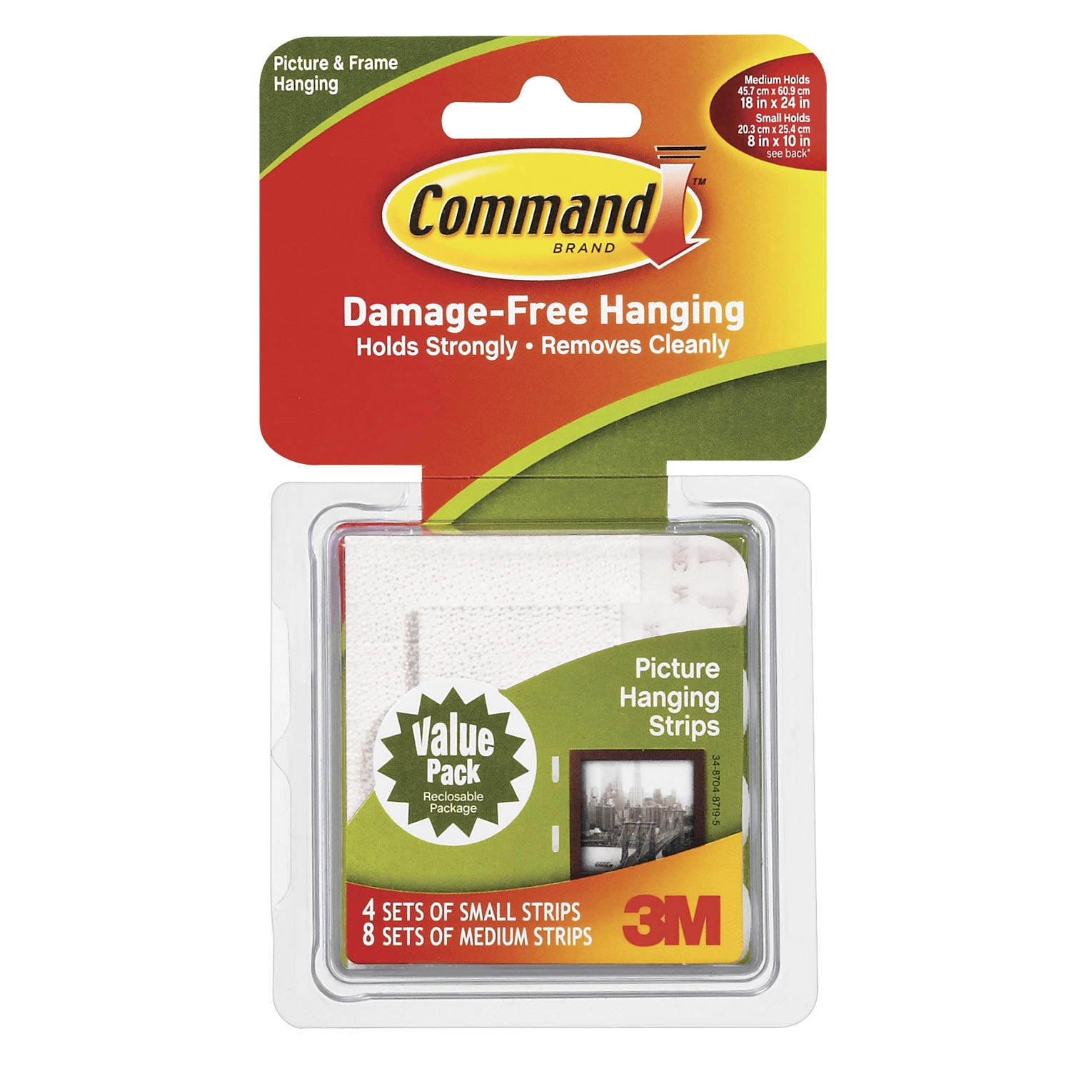 Command Picture and Frame Hanging Strips Grand & Toy