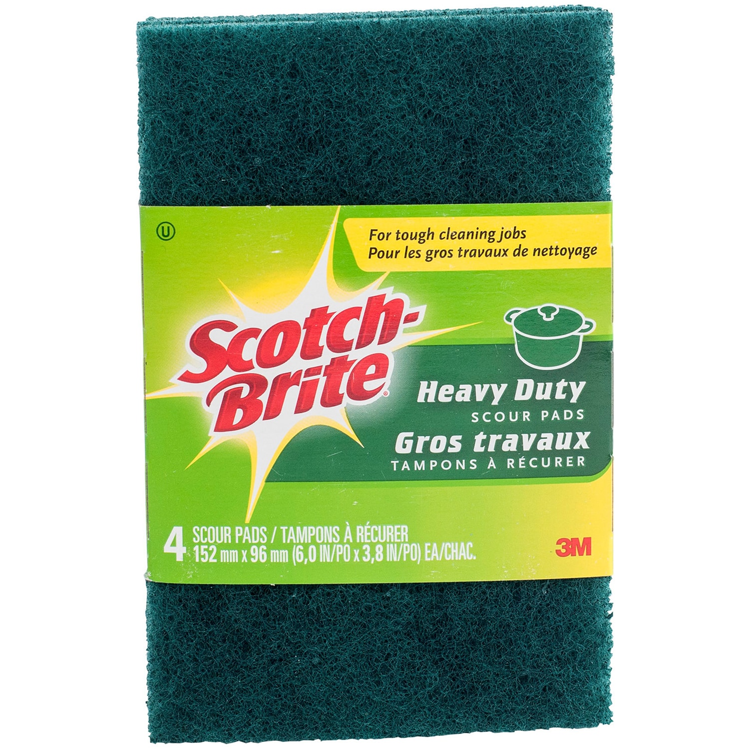 STAR BRITE Kit De Tampons à Récurer Avec Poignée - 3 Tampons Texturés Différents Pour Nettoyage Bateau Et Maison