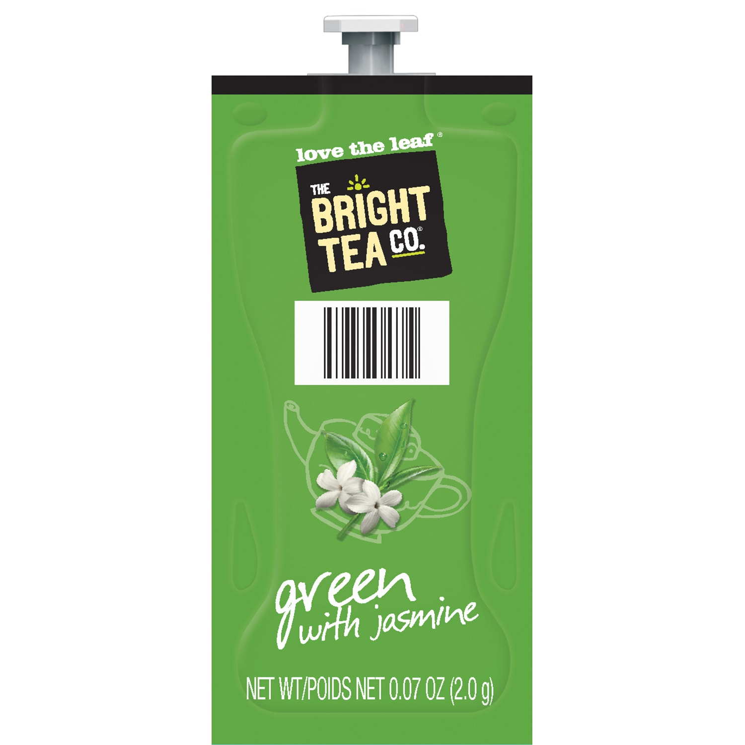 Flavia The Bright Tea Co. SingleServe Freshpacks, Green Tea With
