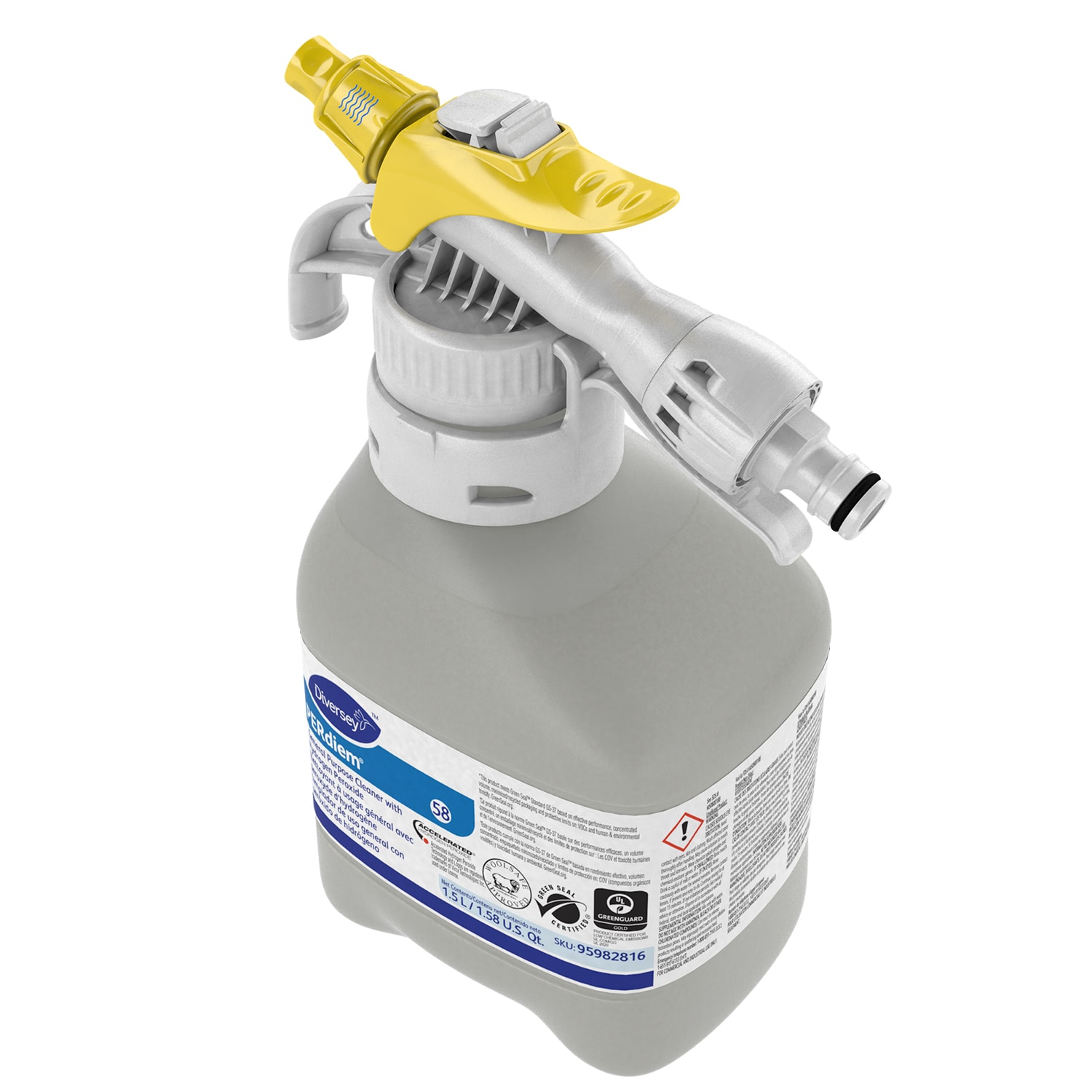 Diversey PERdiem General Purpose Cleaner with Hydrogen Peroxide, 1.5 L