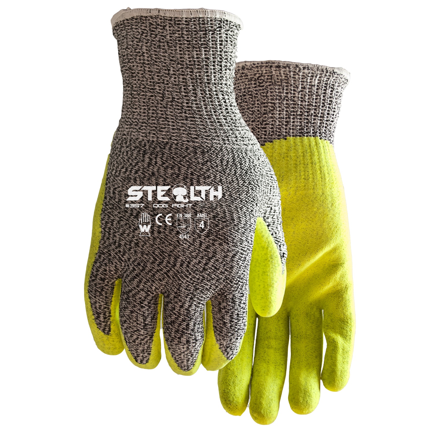 Stealth Dog Fight CutResistant Gloves, Medium, 6 Pairs/PK Grand & Toy