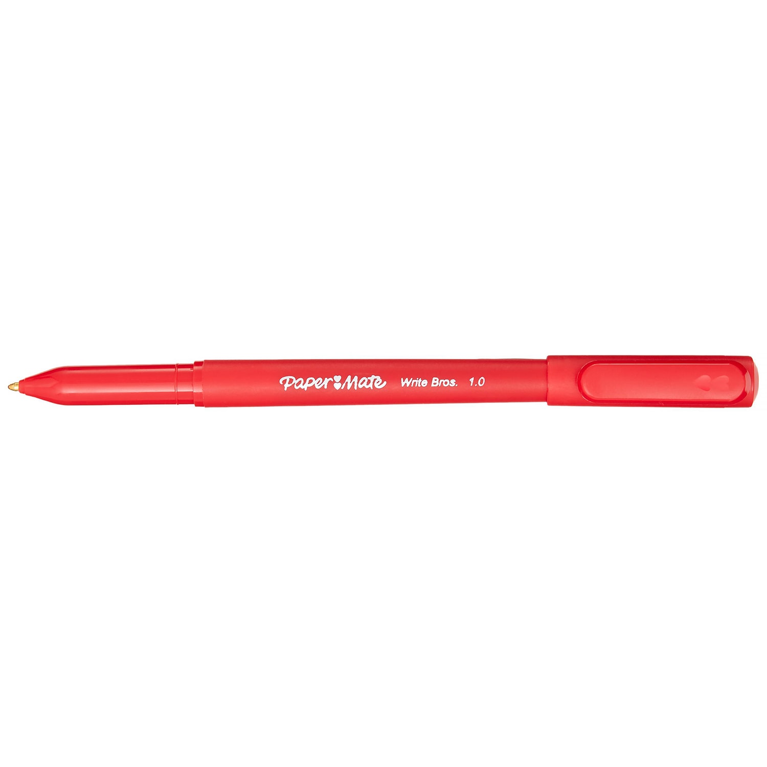 Paper Mate Ballpoint Stick Pens, Red, Medium 1.0 mm Grand & Toy