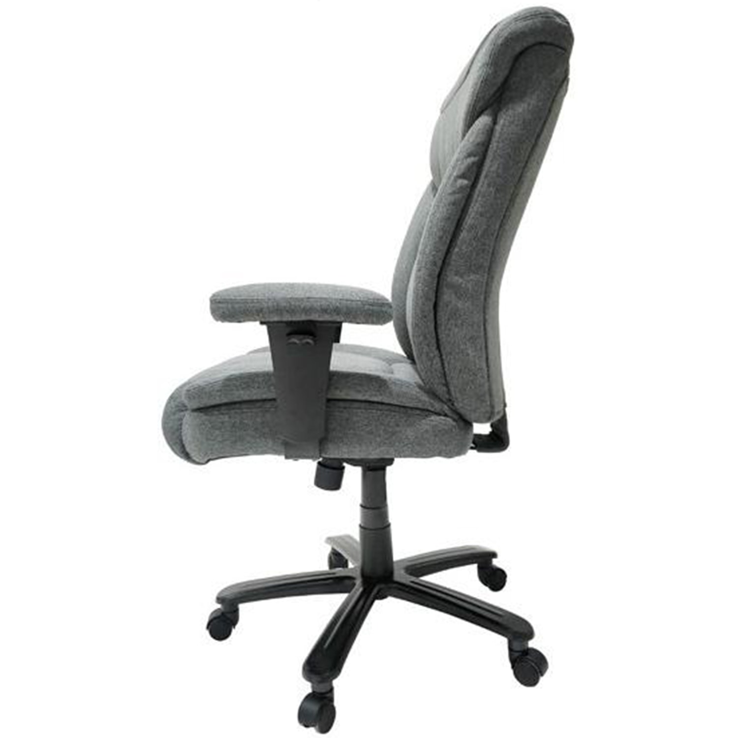 TygerClaw Big and Tall Executive Chair, Grey Grand & Toy