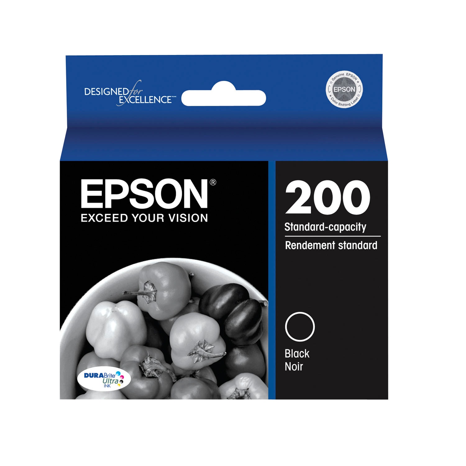 Epson 200 Black Standard Yield Inkjet Cartridge (T200120) Grand & Toy
