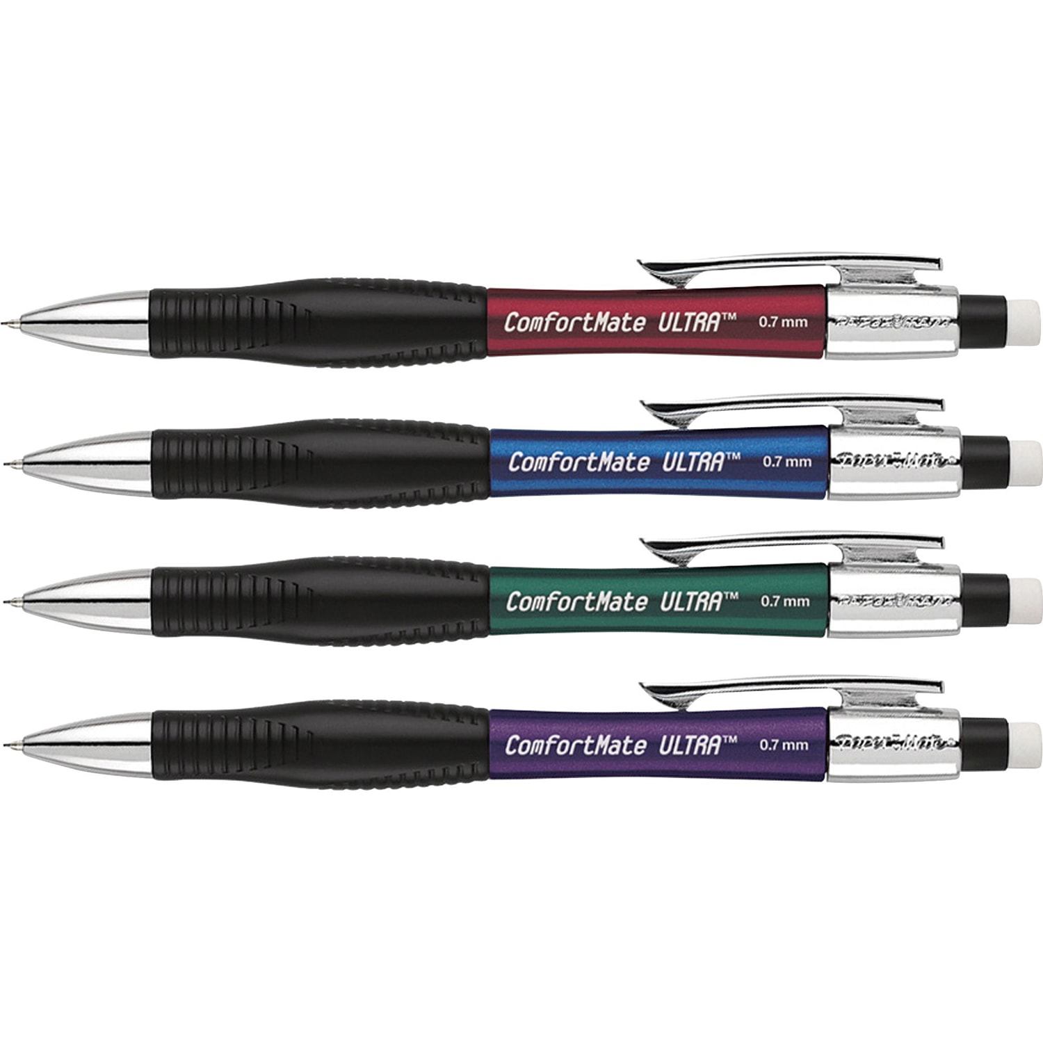 Paper Mate ComfortMate Ultra Mechanical Pencil, 0.7 mm, Assorted Barrel