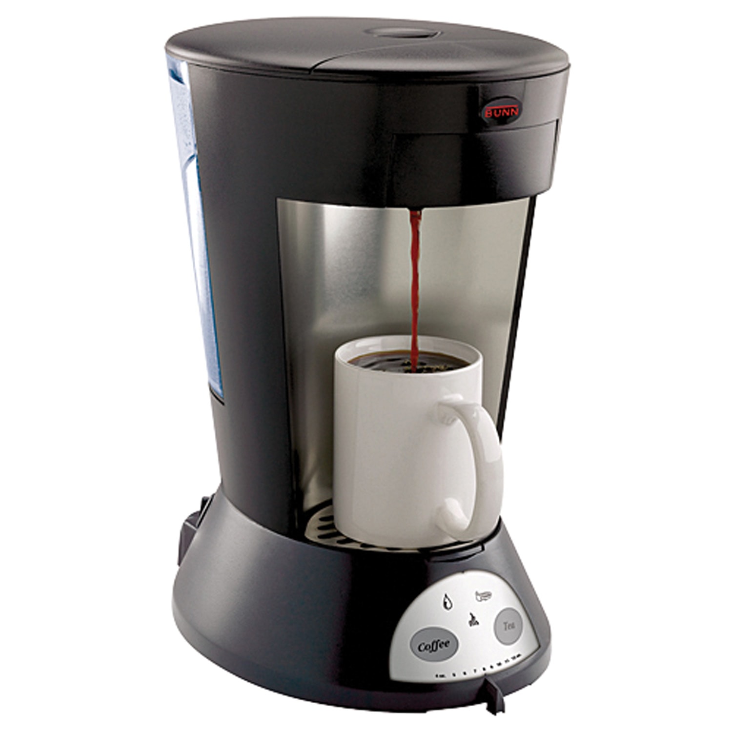 BUNN My Café Commercial SingleServe Pod Coffee Brewer, Black