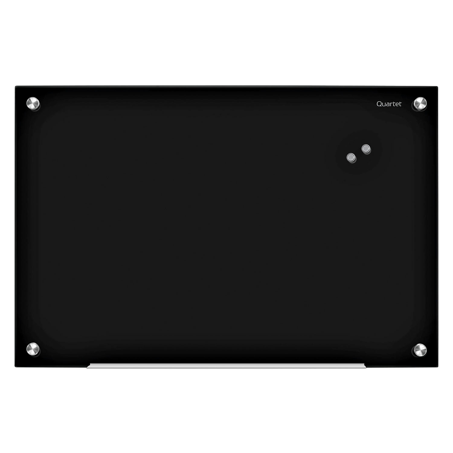 Quartet® Infinity DryErase Glass Board, Black, 48" x 36" Grand & Toy