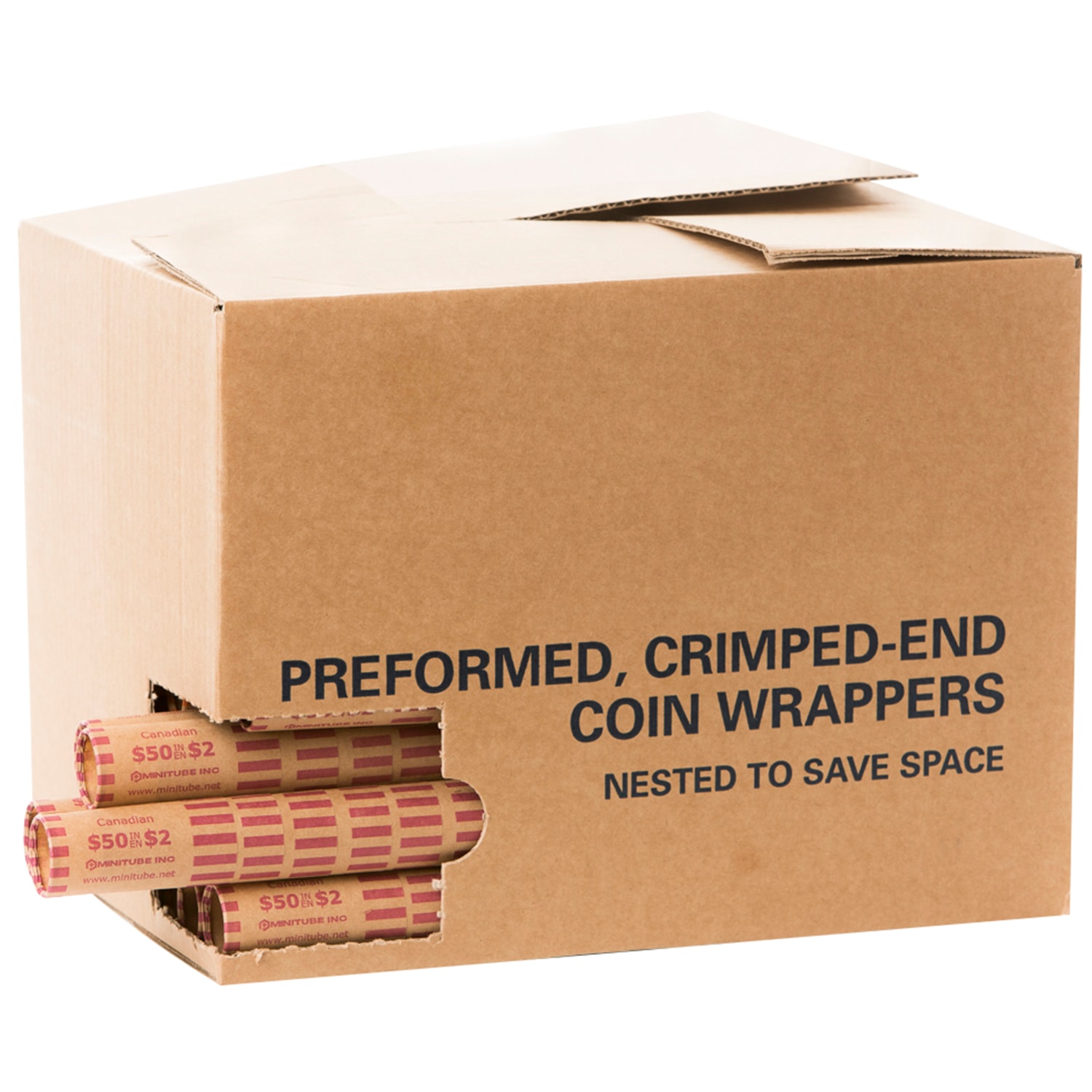 Minitube Canadian Toonie Coin Wrappers Grand & Toy