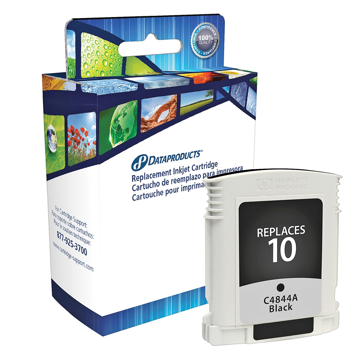 Dataproducts HP 10 Remanufactured Black Standard Yield Ink Cartridge