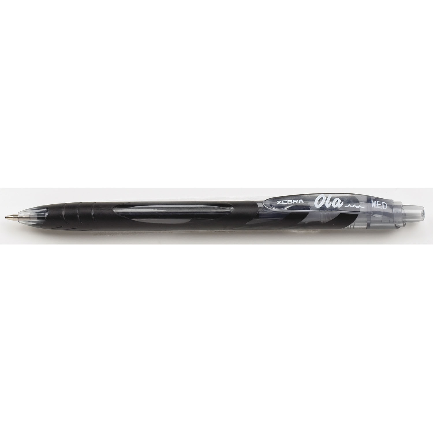 Zebra Ola Retractable Ballpoint Pen, Black, Medium 1.0 mm Grand & Toy