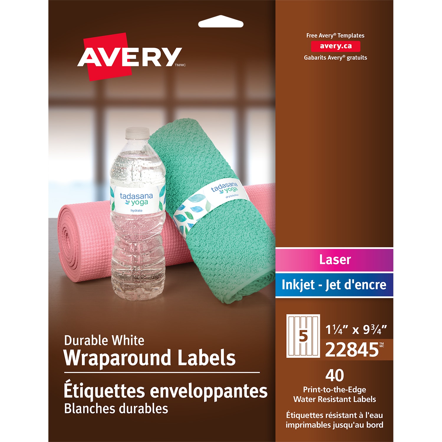 Avery Wraparound Labels Garetviral