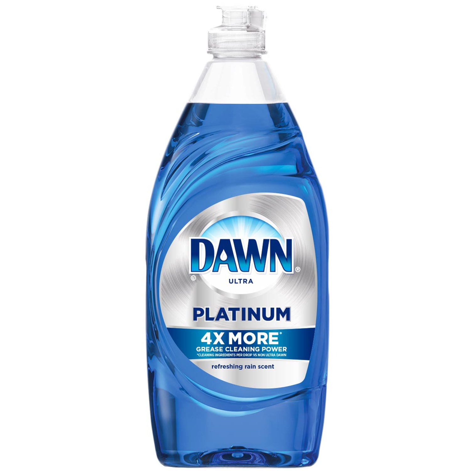 Dawn Ultra Platinum Liquid Dishwashing Detergent, Refreshing Rain Scent