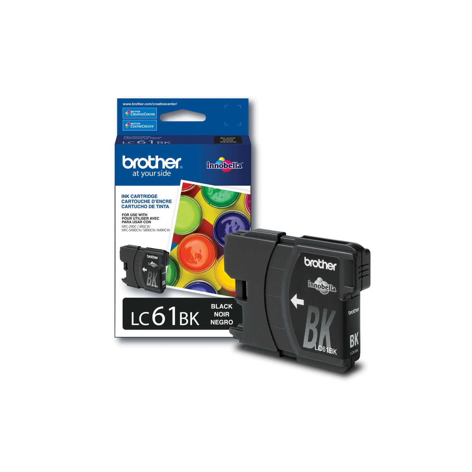 Brother LC61 Black Standard Yield Ink Cartridge (LC61BKS) Grand & Toy