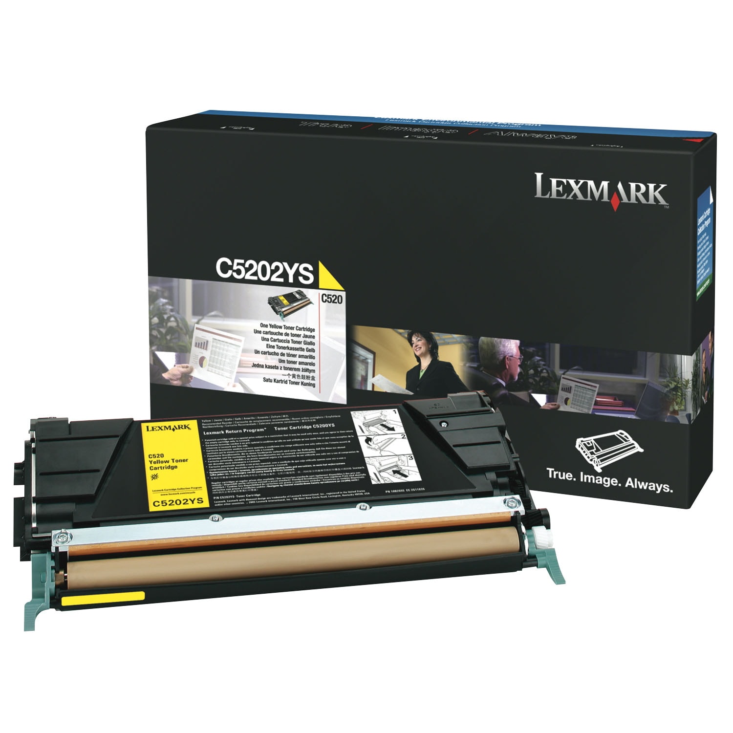 C5240YH Yellow Generic Toner Cartridge main image 1