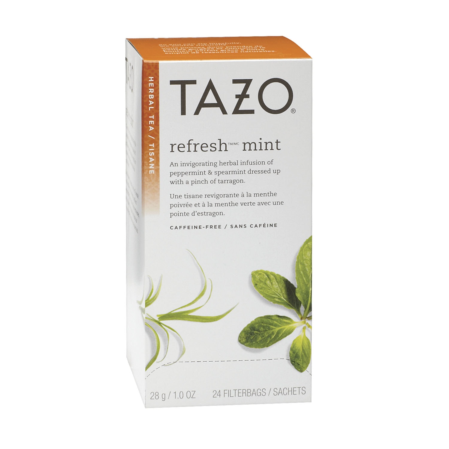 Tazo Teas, Refresh Mint, 24/BX Grand & Toy