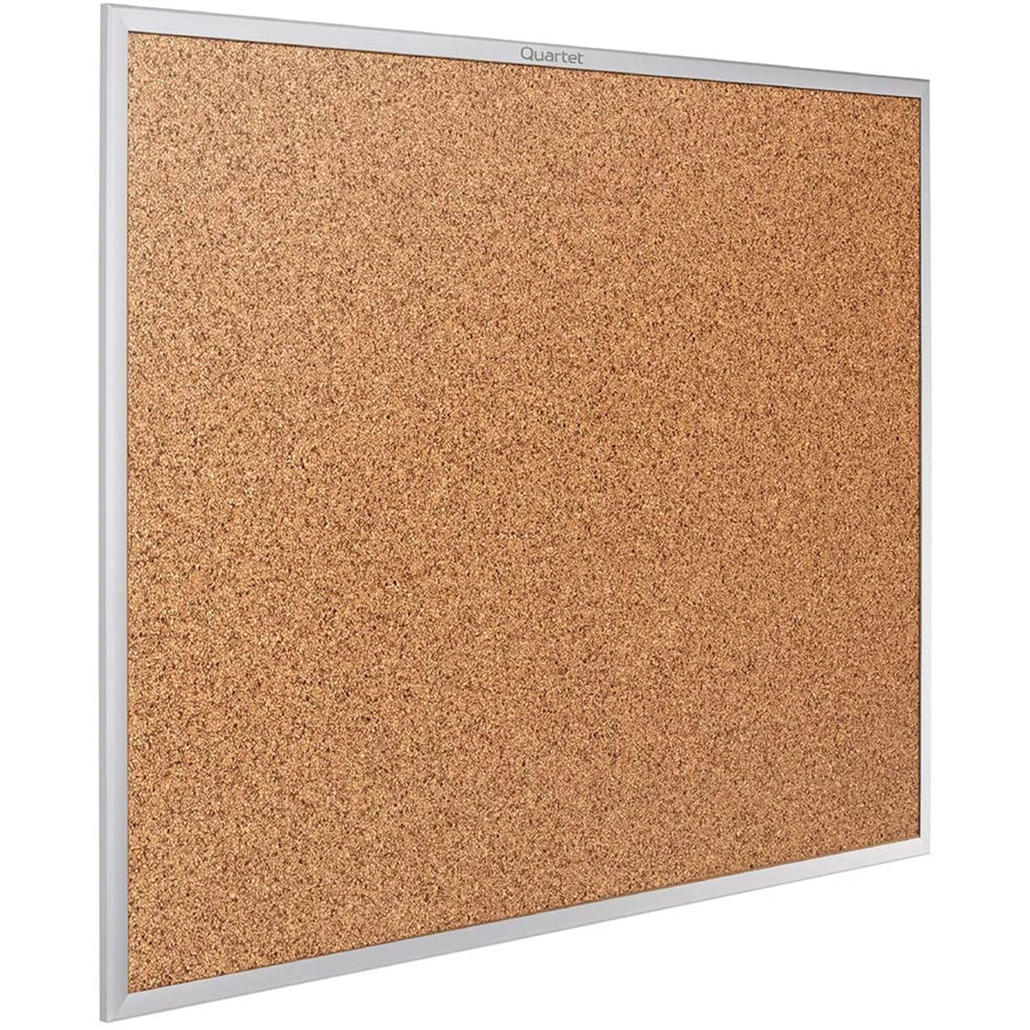 Anodized Aluminum Frame 96 x 48 Natural Cork Bulletin Board 