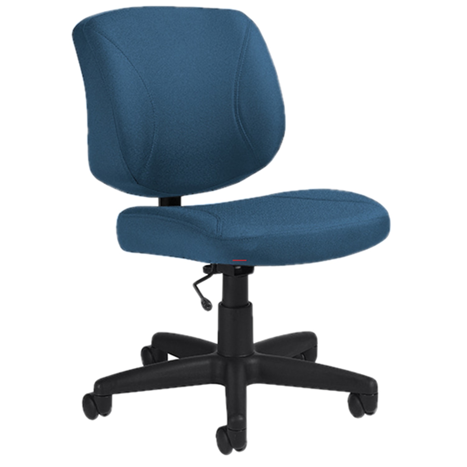 Offices to Go Yoho LowBack Armless Task Chair, Admiral Blue, Jenny