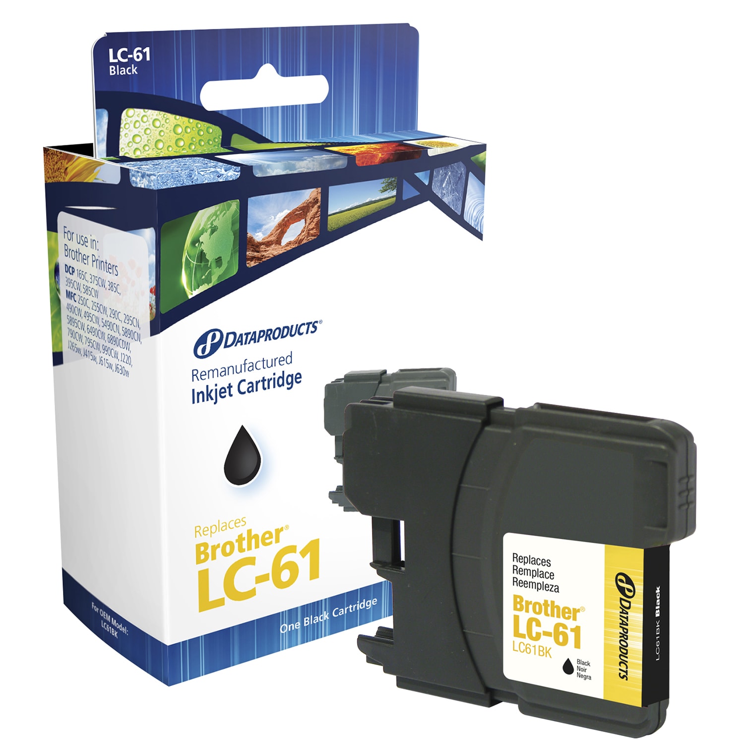 Dataproducts Brother LC61 Compatible Black Standard Yield Ink Cartridge