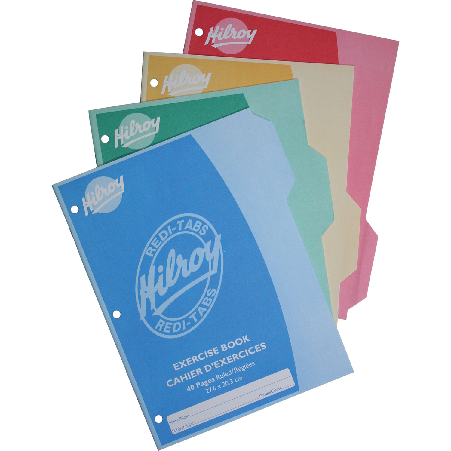 Hilroy RediTabs Exercise Books Grand & Toy