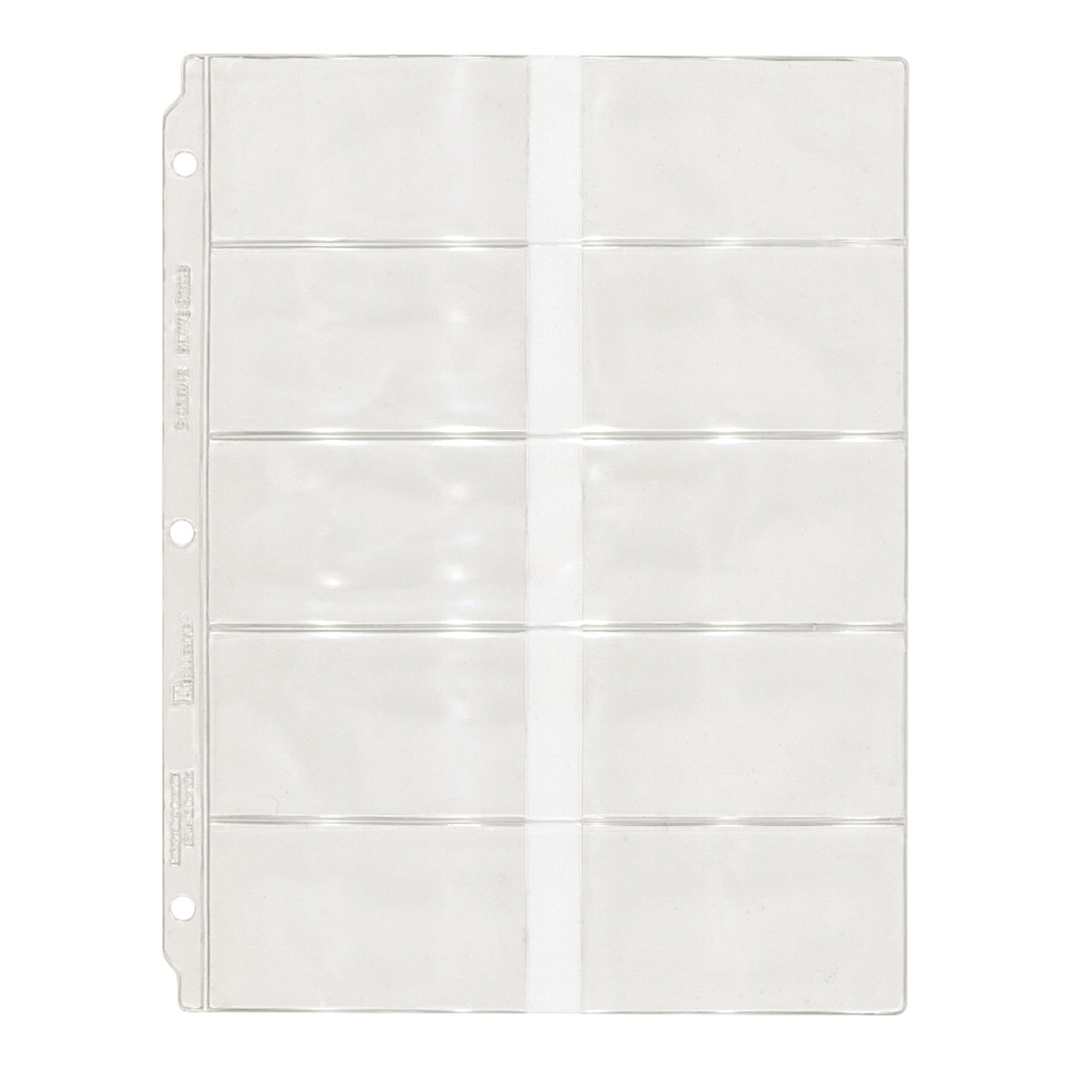 Blueline Business Card Holder Refill Sheet Grand & Toy