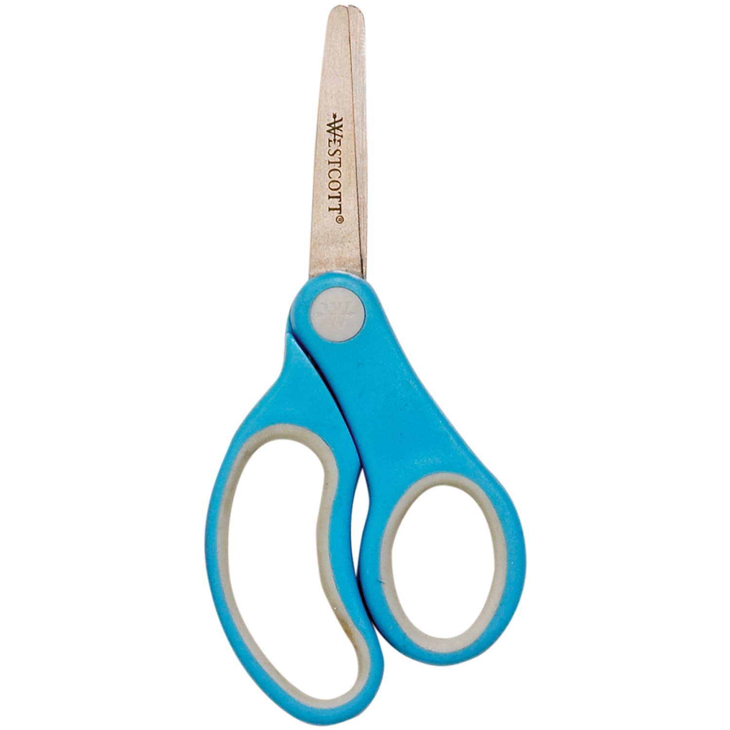 Westcott Soft Handle Kids Scissors', Blue, 5" Blunt Tip Grand & Toy